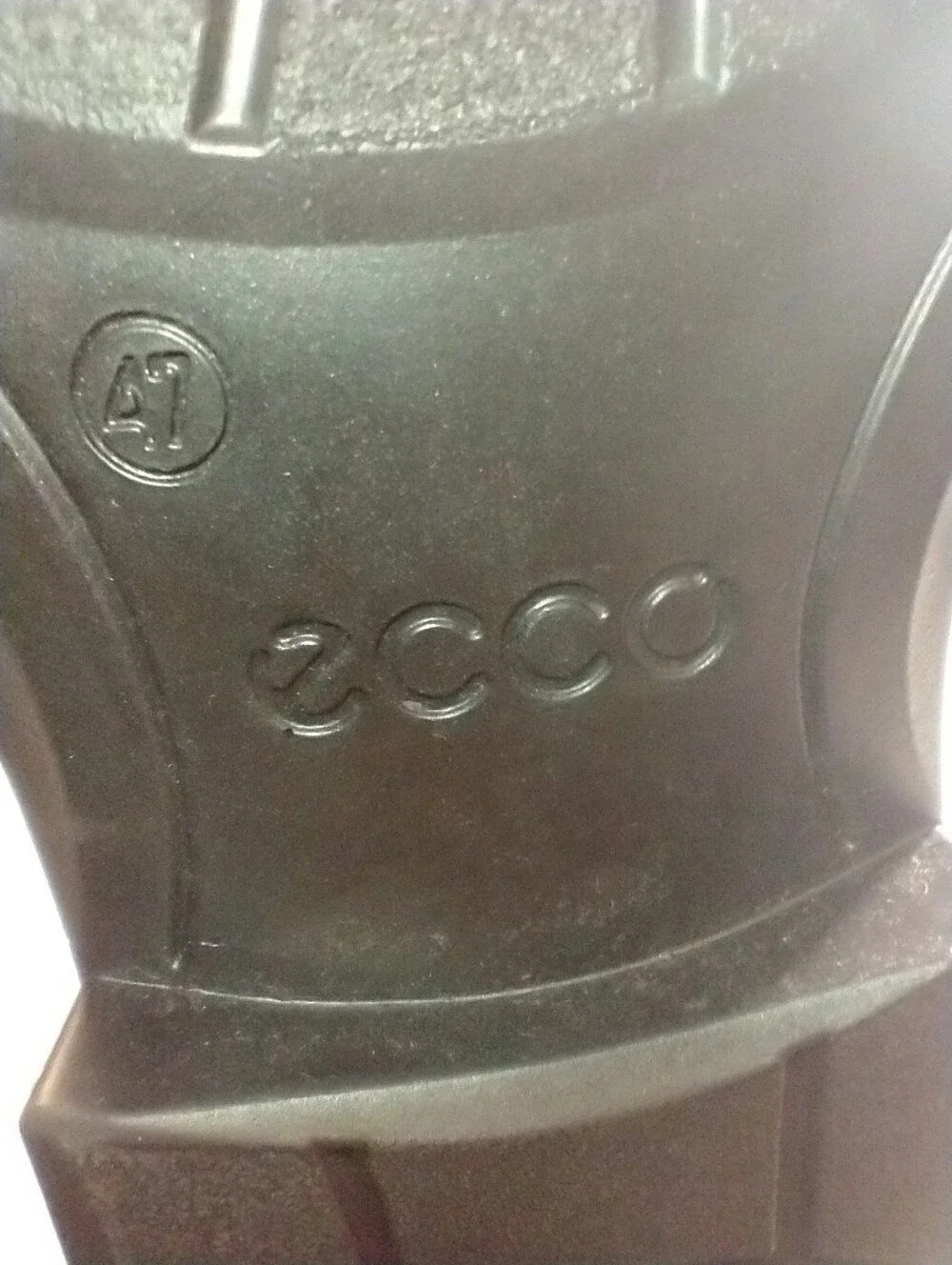 Ecco New Jersey Bicycle Toe Tie Black Oxford Dress Shoes Men's sz 13(47).